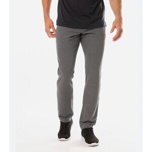 travis mathew golf pants Men 30 Gray Button @i3